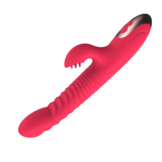 Tongue Licking Vibrator Dildo Retractable Vibrator, Rechargeable Smart Heated Adult Sex Toy for Women and Games